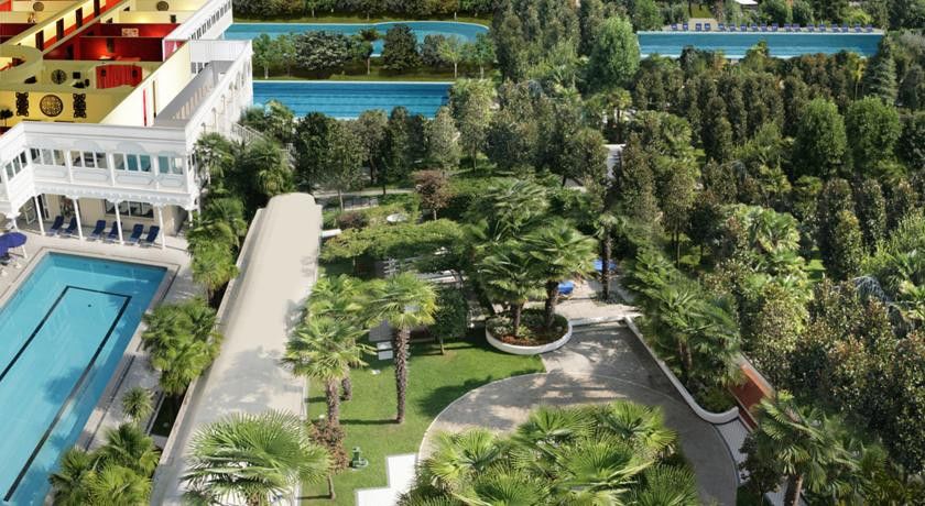Hotel Metropole Abano Terme Esterno foto
